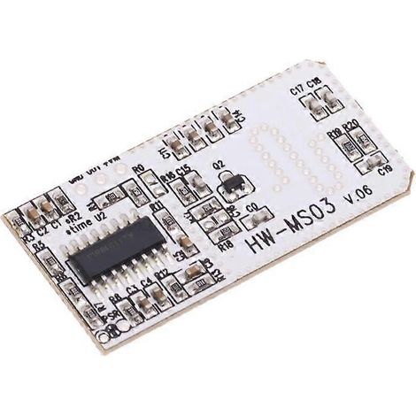 Module de détection micro-ondes HW-MS03 de 2,4 GHz à 5,8 GHz pour la commande automatique d'éclairage (1/4)