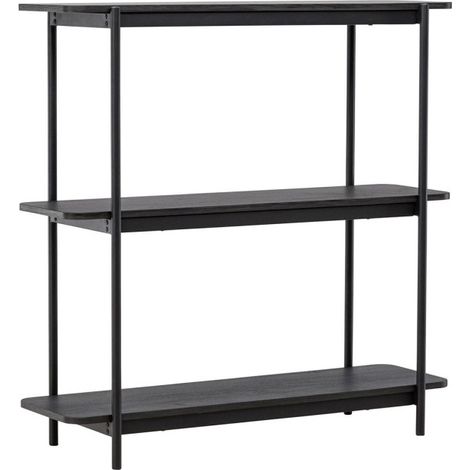 Étagère 3 Niveaux "Heim" 120cm Noir (1/5)