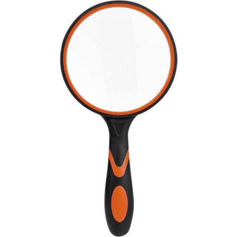 Loupe De Lecture - Grossissement 10x - Lentille Verre 7,5 Cm - Pour Livres Journaux Insectes Travaux Manuels - 1 Pièce (1/4)