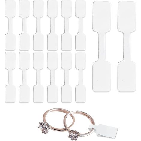 Blank Self-adhesive Jewelry Price Tags (600pcs) (1/5)