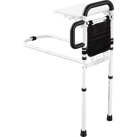 Garde-corps de chevet Avec lumière LED - Barrières de lit de sécurité pour personnes âgées - Avec capteur intelligent LED, Réglable hauteur, charge 159 kg - Conçu pour les personnes à mobilité réduite (1/5)