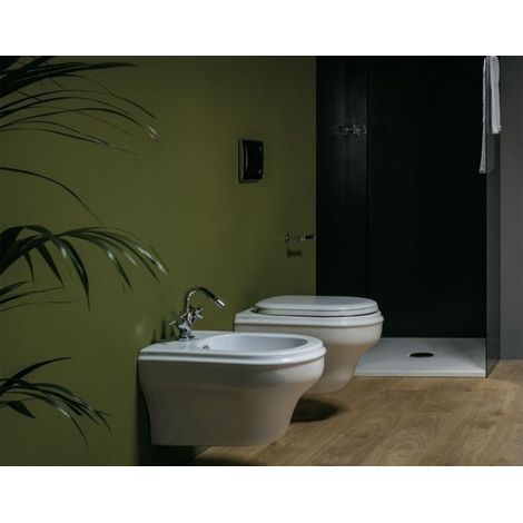 Sanitari Charme sospesi cm. 52x40 con sedile softclose di (1/4)