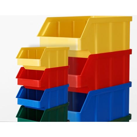 Werkstattcontainer Modell 5, Abmessungen 441 x 290 x 213 mm, Set mit 8 Stück
