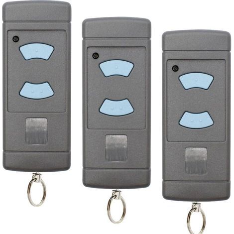 Télécommande manuelle pour porte de garage Horman 868 MHz 2 boutons 3 pièces (1/4)