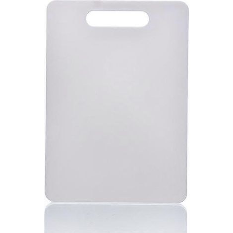 Planche à découper cuisine, plastique résistant sans BPA, alimentaire, design antidérapant facile à tenir (1/4)