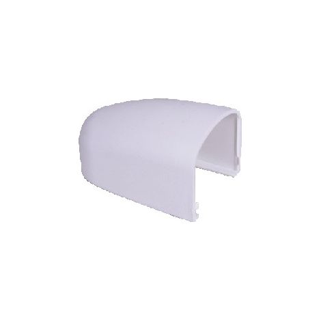 Deco Fer Forge – Cache à clipper pour gonds Modulo inox – Longueur 63mm – Largeur 44,6mm – Blanc RAL 9016 – Compatible gonds inox 19920/19910/19915