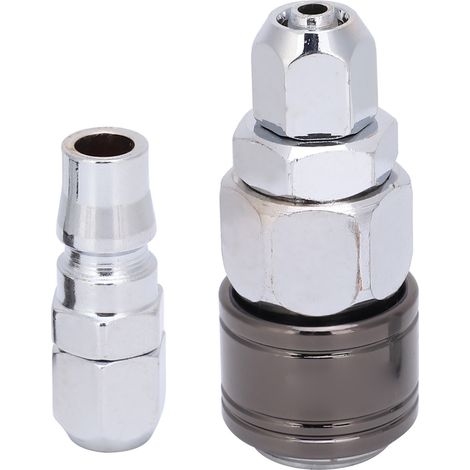 Raccord de Tuyau Pneumatique Auto‑Bloquant Rapide pour Compresseur d'Air et Outils 30SP+30PP (1/5)