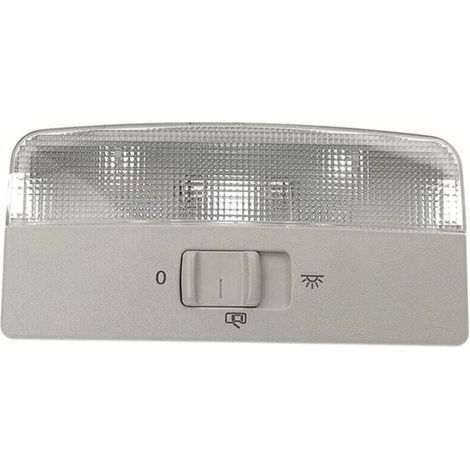 Lampe de Lecture Grise Plafonnier Intérieur pour Volkswagen 9N 6R T5 2002-2015 Skoda Fabia Seat 6QD947105 (1/4)