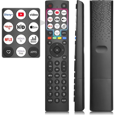 pour Hisense-TV-Telecommande, Télécommande Universelle pour Hisense 4K TV (1/5)