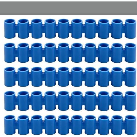 Silicone Marker Clip Storage Box - Blue - Marker Pen Storage Box