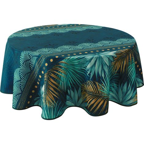Nappe Anti-taches Paraiso - Ronde 160 cm (1/3)