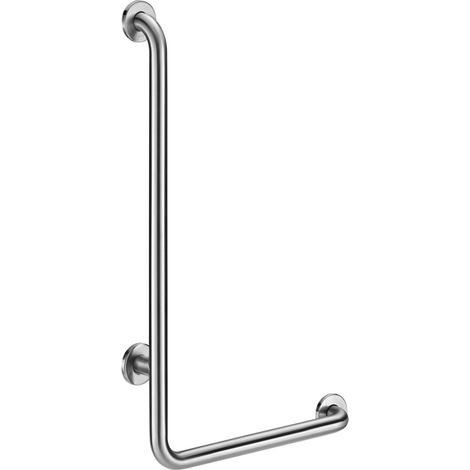 Main courante Delabie en forme d'L (droite) D32 H750mm finition satiné