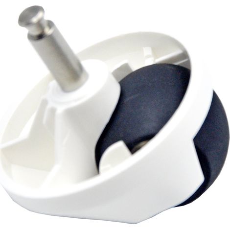 Proscenic floor machine accessories M7MAX M8pro M6pro Conga universal wheels small front wheels black and white (1/4)