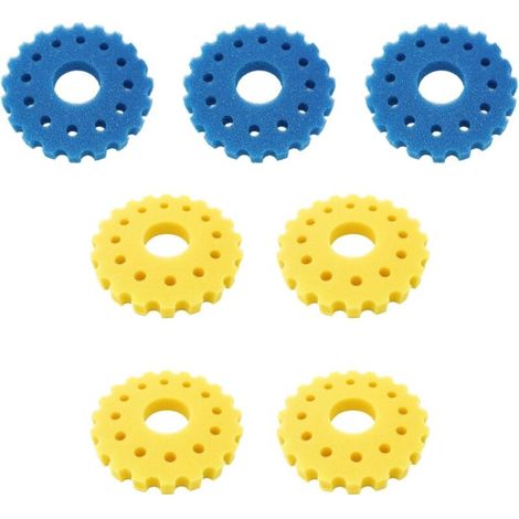 Lot de 7 éponges filtrantes CPF/CPA-30000 compatibles avec filtre de bassin SunSun Éponge filtrante haute efficacité Éponge biochimique facile à remplacer
