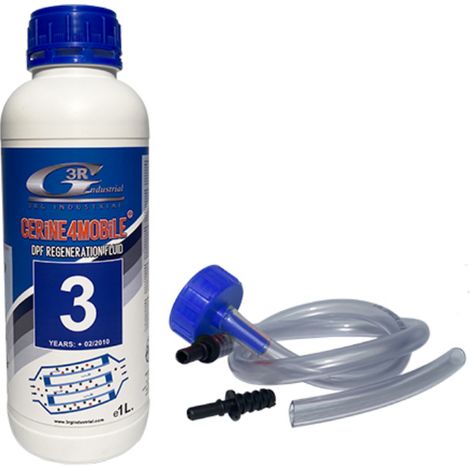 Topcar – Additif FAP cérine 3ème génération 1L – Pour véhicules Diesel avant Février 2010 – Améliore la régénération du filtre à particules (1/5)