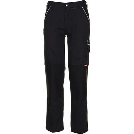 Planam  pantalón  de  trabajo  Canvas  320  talla  46  negro  /  negro  -  2124046 (1/2)