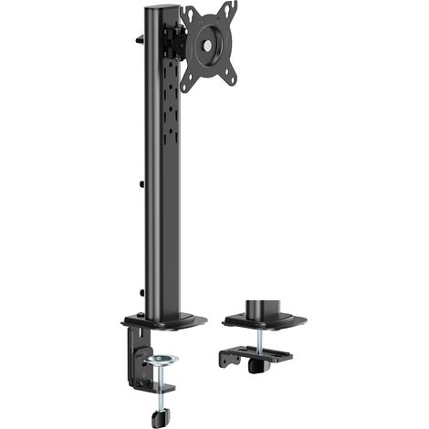 AISENS Soporte de Mesa Eco Giratorio e Inclinable para Monitor/TV 12kg de 17-34, Negro