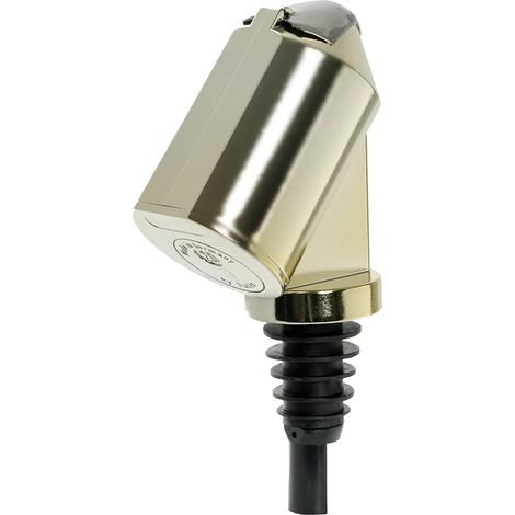 Dosatore "Bottle Master 3000", per bottiglia da 0,5 - 1,5 litri, beccuccio, oro, Quantità di servizio: 20 ml (1/2)