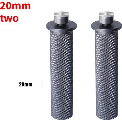 Rail de guidage pour table à trous pour le travail du bois, tenon en alliage d'aluminium 19/20, porte-glissière, accessoires pour table à bois (20 mm) (1/5)