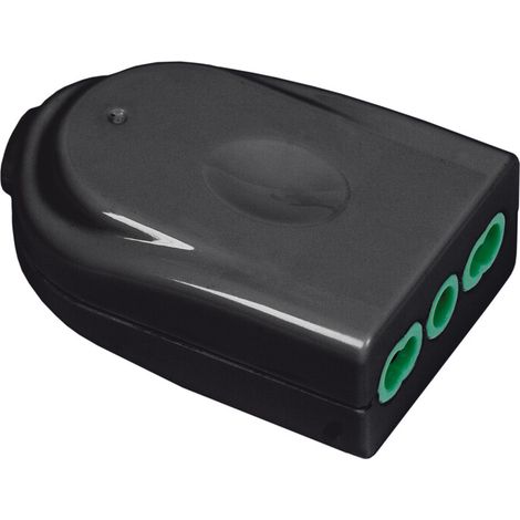 FME 82.571 PRESA BIPASSO 16A 2P+T GARANTI NERO- 50,0 pz