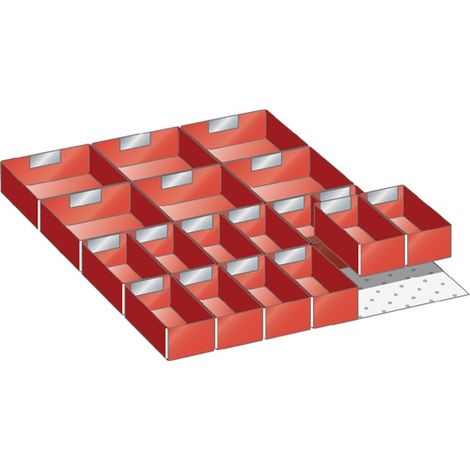 Lista Set Einsatzkästen 27x36E/36x27E (BxTxFH) 612x459x50mm