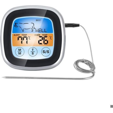 Minuterie barbecue fourchette champ barbecue cuisine barbecue viande thermomtre alimentaire THERMOMETRE (1/3)