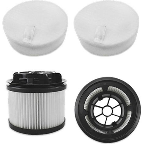 Ersatzteile, die mit dem Staubsauger LVAC-200 kompatibel sind: Nachmotorfilter und Filterwatte. (1/5)