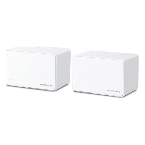 Mercusys Halo H80X(2-pack) Doble banda (2,4 GHz / 5 GHz) Wi-Fi 6 (802.11ax) Blanco 3 Interno (1/4)