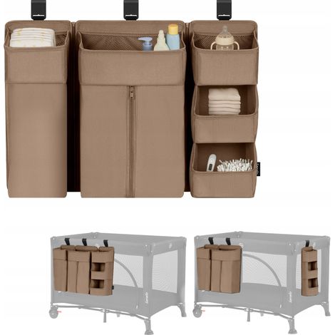 Organizador de cama colgante, grande 3 en 1 Lionelo Sidepocket, 1 unidad.