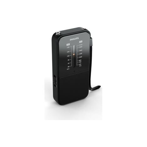 Baladeur radio portable FM et MW Philips TAR1509 Noir