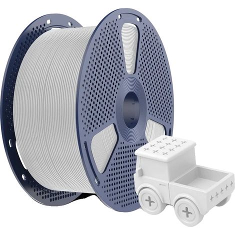 Filamento per stampante 3D, materiale PLA resistente, prestazioni di stampa fluide, PLAp WT-5KG (1/2)