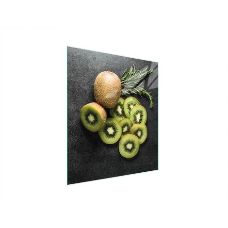 Tagliere in vetro 45x52 kiwi (1/5)