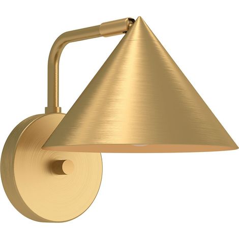 Elstead Alora Mood Remyck Applique murale dôme contemporaine or brossé 1x E27 (1/5)
