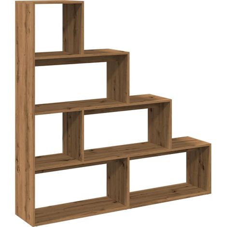 Maison Exclusive - Raumteiler-Bücherregal 4 Stufen Artisan-Eiche