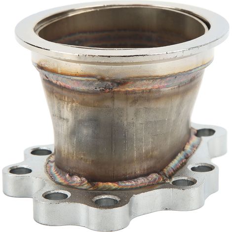 Ensemble de brides de turbine en 3 pièces avec 8 boulons pour une étanchéité renforcée et un adaptateur de clip de bride étanche, adapté aux Garrett T25 T28 GT25 GT28 jusqu'à 3 pouces. (1/5)