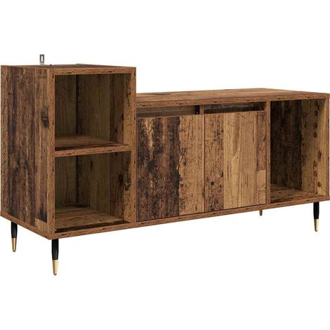 Maison Exclusive - TV-Schränk Altholz 100 x 35 x 55 cm Holzwerkst