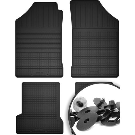 Tappetini in gomma + fermi per: Saab 900 II hatchback, liftback (1994-1998) (1/5)