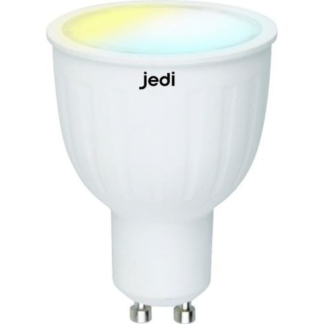 Jedi Lighting LAMPADINA GU10 je0195021, 2 in1, acrilico, bianco, 20 x 10 x 5 cm (1/2)