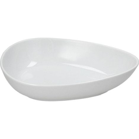 BOWL OVALE CM.22X15 GOURMET BIANCO TOGNANA.-GU024220000-