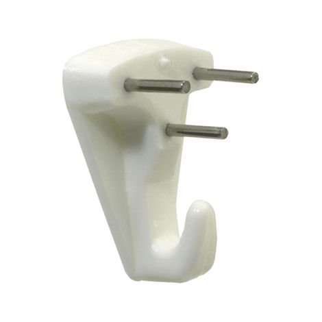 Appendiquadri in plastica a 3 chiodi