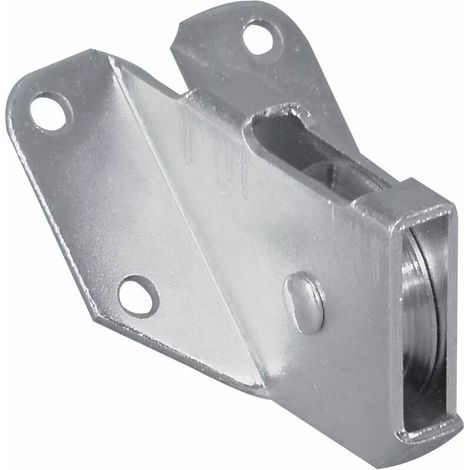 Poulie renvoi d'angle – Gond de fixation en acier – Pour machines à bois – Résistance à la corrosion – Souchier