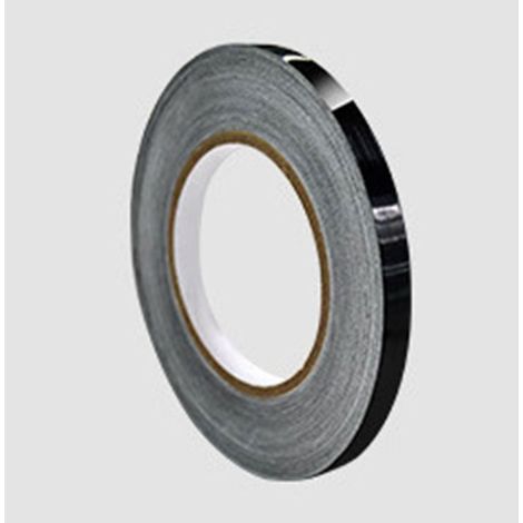 Fliesenfugen-Klebeband, wasserdicht, PVC, für Wand- und Bodenfugen, für Badezimmerdecken, 0,8 cm x 50 m / 0,31 Zoll x 164,04 Fuß, Schwarz