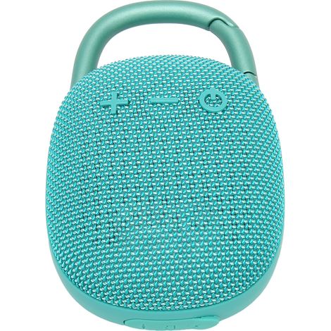 Mini enceinte Bluetooth 5.2 portable sans fil, étanche IPX6, idéale pour l'extérieur (verte). (1/5)