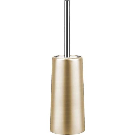 Brosse WC acier inoxydable pour salle de bain nettoyage (1/5)