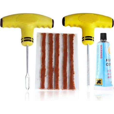 Kit Riparazione Pneumatici Bici Foratura Gomme Biciclette Set Completo 94272 (1/5)