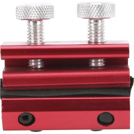 Ortviai Graisseur Double pour Câbles d’Accélérateur Moto et Quad – Aluminium et Caoutchouc Rouge (1/5)