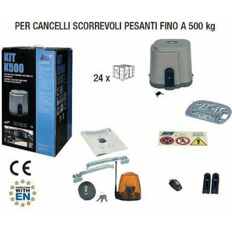 Rib kit per cancelli scorrevoli k500 fino a 500 kg ad00500 (1/2)