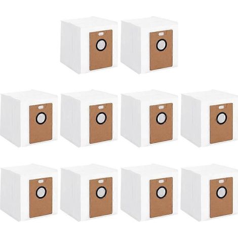 Sacs à poussière de rechange pour aspirateur Tapo RV30 Max Plus / RV20 Max Plus, sacs à poussière grande capacité pour aspirateur traîneau (1/5)