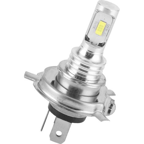 Projecteur Phare Anti-Brouillard LED Ampoule H4 80W 12V 24V Moto Auto Blanc 3000K (1/5)