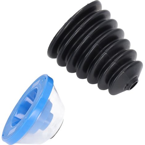 Cape poussière perceuse ABS collecteur débris pour marteau perforateur bol à sciure outil électrique 1 cape 4 rondelles (1/5)